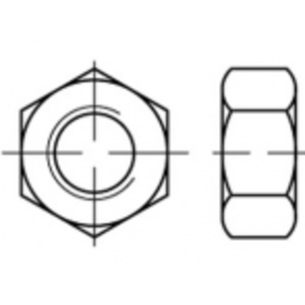 TOOLCRAFT TO-5453559 Sechskantmuttern M24 25 St.